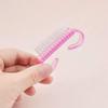 10 Pieces Nail Brush Set with Handle Grip, Nail Cleaning Brushes for Cleaning Fingers and Toes, Manicure Pedicure Soft Dust Removal Nail Art Accessories (pink) view 4