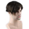 Men's Toupee 108 inch Real Human Hair Thin Skin Hairpiece Hair Replacement System Mono Net with PU around Base for Men (#4 color) view 2