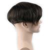 Men's Toupee 108 inch Real Human Hair Thin Skin Hairpiece Hair Replacement System Mono Net with PU around Base for Men (#4 color) view 4