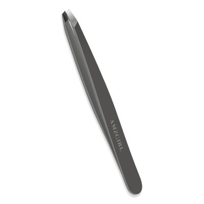 1Pcs Eyebrow Tweezer Tweezer Stainless Steel Precision Tweezers Professional Tweezers for Eyebrows - Great Precision for Facial Hair Splinter and Ingrown Hair Removal Wearing Eyelashes(1pcs, Straight)