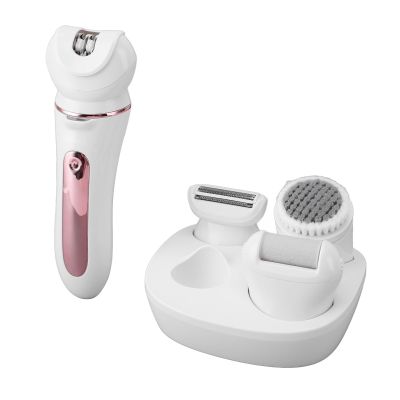 BPTCUE Electric Trimmer Portable Hair Removal Head Shaving Head 5 in 1 Epilator for Women