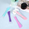 4 PCS Face Mask Applicator, Silicone Face Mask Brush Facial Mud Masks Applicator Tools Reusable Double-Ended Facial Masks Brush Washable Beauty Spatula Tool for Cream Lotion Mud Clay Gel Foundation view 2