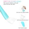 4 PCS Face Mask Applicator, Silicone Face Mask Brush Facial Mud Masks Applicator Tools Reusable Double-Ended Facial Masks Brush Washable Beauty Spatula Tool for Cream Lotion Mud Clay Gel Foundation view 3