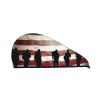 GDSHJKLW American Flag Veterans Day Drying Hair Caps Super Absorbent Soft Hair Drying Towel Quick Dry Coral Velvet Hair Drying Cap Hair Turban for Women Wet Hair Long Thick Hair view 1