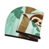 GDSHJKLW Hug Tree Sloth Drying Hair Caps Super Absorbent Soft Hair Drying Towel Quick Dry Coral Velvet Hair Drying Cap Hair Turban for Women Wet Hair Long Thick Hair view 3