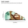 GDSHJKLW Hug Tree Sloth Drying Hair Caps Super Absorbent Soft Hair Drying Towel Quick Dry Coral Velvet Hair Drying Cap Hair Turban for Women Wet Hair Long Thick Hair view 4
