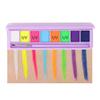 8 colors/box Water Activated Eyeliner Eyeshadow Palette UV Light Neon Reactive Eyeliner Pen Glow In Dark Eye Makeup Pigment (01 8 Color) view 1