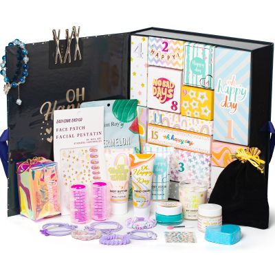 Advent Calendar for Teen Girls 2025,Spa Gift Set for Women, 15-day teen birthday gifts for girls with Hand Cream, Advent Beauty Calendar Countdwon Birthday Gifts, Spa Gifts Basket, New Year Gifts
