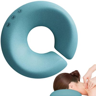 Ckuakiwu Massage Headrest for Bed U-Shaped Face Down Pillow Universal Massage Pillow Face Down Soft  Comfortable Massage Face with Removable Cover or Massage Chairs Spa Bed,Massage Face