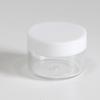 100Pcs Clear Plastic Small Sample Jar Pots Empty Travel Cosmetic Containers Cosmetic Containers view 2