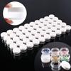 100Pcs Clear Plastic Small Sample Jar Pots Empty Travel Cosmetic Containers Cosmetic Containers view 4
