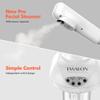 TASALON Professional Facial Steamer on Wheels, Hot Ozone Face Steamer for Facial, Esthetician Steamer for Salon Beauty and Spa, Mist Face Steamer for Facial Deep Cleaning Skin Care Equipment- White view 2