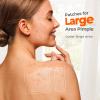 TKTK Large Pimple Patches for Face, 7 Sizes XL Acne Patches, Big Hydrocolloid Bandages for Body, Chin, Forehead, Chest, Back Zit Breakouts, Hydrocolloid Patch (Strip, Square, Dot 302 Count) view 3
