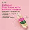 CKD Retino Collagen Radiance Bundle  Daily Hydrating Skin Toner & Advanced Gua Sha Lifting Serum with Massage Roller | Retinal + 300-Dalton Collagen for Firmness, Wrinkle Reduction & Skin Texture view 2