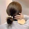 4Pcs Womens Hair Bun Maker with Flower and Pearl Hair Curler Deft Easy Bun Twist French Hairstyle Shaper Twist Hair Tool Hair Accessories view 3