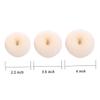 3 Pieces Donut Bun Hair Styling Making Tool Maker (1 Large,1 Medium,1 Small) for Women view 3