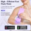 Xsoul Laser Hair Removal with Sapphire 5 Ice Cooling, Painless & Permanent IPL Laser Hair Device for Women Men, 2 Modes, 5 Levels, 999,999 Flashes, at Home Hair Remover for Bikini, Armpit & Face view 3