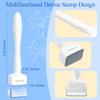 Derma Stamp - ANSIOVON Microneedling Stamp for Hair Face Scalp Beard - Microneedle Dermastamp at Home - Micro Needling Stamp for Women and Men view 3