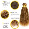 Peenoll Human Hair Bundles 24 26 28 Inch Honey Blonde P27/30 Deep Wave Bundles Human Hair 100% Unprocessed Soft Sewn In Hair for Black Women with Double Weft view 3