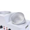 TXGJWRA Dual Digital Fast Heating Wax Melter Heater, 9L Wax Heater with Filter Hair Removal Candle Melting Electric Heating Double Pot Hair for Beauty Therapy, view 4