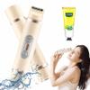 2 in 1 Electric Lady Shaver, 2 in 1 Electric Shaver for Women, Dual Head Trimmer, Mini Wet and Dry Women Hair Remover (Beige) view 1