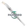 2 Pcs Keramo Grip Forceps & Jacket Grip Forceps Dental Crown Holder Telescope Tweezer Dental Crown Holding Forceps view 3