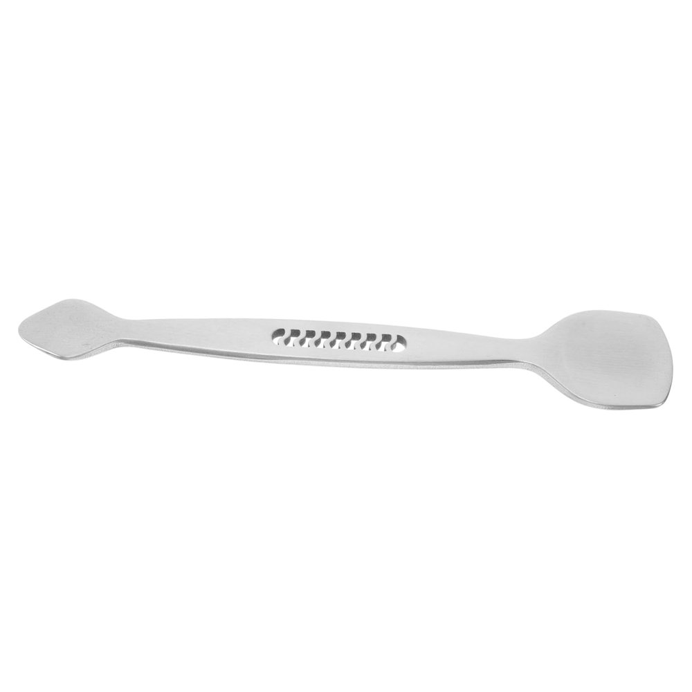 WOONEKY Stainless Steel Blackhead Removal Tool Double-Ended Face Scraper for Deep Cleansing Compact and Travel-Friendly Facial Skin Scrubber for Blackhead Extraction