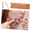 WOONEKY Stainless Steel Blackhead Removal Tool Double-Ended Face Scraper for Deep Cleansing Compact and Travel-Friendly Facial Skin Scrubber for Blackhead Extraction view 3