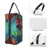 SamLng World Map Print Travel Toiletry Bag - Cosmetic Makeup Pouch for Men and Women, Portable Organizer for Daily Use view 3