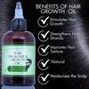 Lather Green - Hair & Beard Growth Oil - Thickens & Nourishes with Rosemary & Chebe, 4 oz view 2