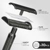 Double Edge Safety Razor with Razor Stand with 100 Counts Safety Razor Blades for Shaving and Razor Blade Bank view 4