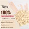 Vennco 2.5lb Cream Hard Wax Beads, Premium Coconut-Infused Hair Removal Wax for Full Body - Ideal for Brazilian, Bikini, Legs, Arms, Chest, and Back view 4