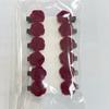 12Pcs Small Red Rose Flower Hair Clips Tiny Mini Hair Clips Cute Decorative Hair Clips Wedding Halloween Hair Accessories Women Valentine's Day Chirstmas Gift (rose) view 2