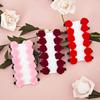12Pcs Small Red Rose Flower Hair Clips Tiny Mini Hair Clips Cute Decorative Hair Clips Wedding Halloween Hair Accessories Women Valentine's Day Chirstmas Gift (rose) view 3