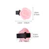 12Pcs Small Red Rose Flower Hair Clips Tiny Mini Hair Clips Cute Decorative Hair Clips Wedding Halloween Hair Accessories Women Valentine's Day Chirstmas Gift (rose) view 4