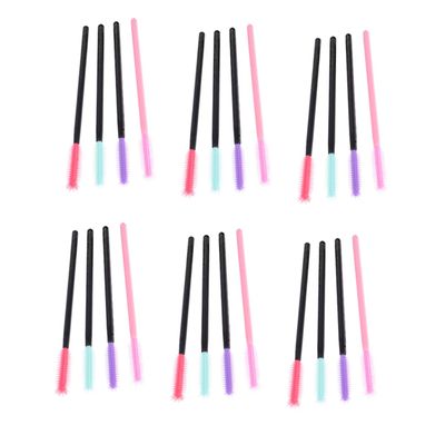 KAILIKETIY 200pcs Disposable Eyelash Wands Applicator Silica Eyelash Brushes for Makeup Professional Use Beauty Salons Personal Care Suitable for Mascara Application and Extensions