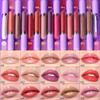 Hxssll Glitter Liquid Lip Gloss,Coral Shimmer Lipstick, Waterproof Shimmer Lip Stain Lip Glaze, High Shine Long Lasting Shiny Lip Color Makeup 06# view 3