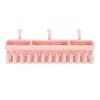 Hair Extension Holder for Styling Silicone Hanging Wig Stand, 13 Hooks Suction Cup Wall Mounted Braiding Hair Rack, Drying Rack with 3 Storage Spaces, Ideal for Home and Salon Use view 1