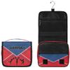 KFNHN Personalized Name Cheer Hanging Toiletry Bag, Navy Red Cheerleaders view 2