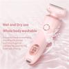 2 in 1 Electric Lady Shaver,Dual-Head Electric Razor for Women,IPX7 Waterproof Wet and Dry Electric Lady Shaver (2Colors) view 2