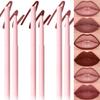 evpct 3Pcs Retractable Lip Liner Pencils Set Pack for Shaping & Sculpting Lips, Mauve Maroon Dark Wine Red Mauve Nude Creamy Matte Velvet Pigmented Lip Liner lipliners Crayon Lipstick,01 + 02 + 08 view 1