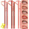 evpct 3Pcs Neutral Pale Orange Red Matte Long Lasting Wear Lip Liner Pencils Makeup Set for Shaping & Sculpting Lips, No Transfer Waterproof Pigmented Lip Liner Crayon lipliners Lipstick Pencil 7+8+13 view 1