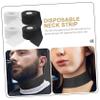 ARTSEWPLY 4rolls Disposable Neck Strip Paper for Hair Cutting White Black Convenient Collar Covers for Hair Salons and Styling Essential Neck for Clients view 3