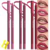 evpct 3Pcs Rose Maroon Plum Red Matte Long Lasting Wear Lip Liner Pencils Makeup Set for Shaping & Sculpting Lips, No Transfer Waterproof Pigmented Lip Liner Crayon lipliners Lipstick Pencil 11+20+23 view 1