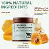 2 Pack Beef Tallow for Skin, Tallow and Honey Balm, All Natural Moisturizer Hydrates and Nourishes the Skin, Deeply Moisturizing for Face & Body, Organic Grass Fed Whipped Beef Tallow & Honey Beeswax view 2