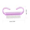 ARTSEWPLY Nail Brush Set of 6 Women's Gentle Nail Scrubber Hand Brush Nail Cleaner Nail Art Tools Soft Bristles Comfortable to Hold Handle view 2