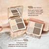 2 In 1 Highlighter Contour Palette, Eyeshadow Makeup Palette, Sculpt the Face Makeup, Matte Brightening Three-Dimensional Shadow Contouring (A+B) view 2