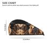 GDSHJKLW Golden Retrievers Drying Hair Caps Super Absorbent Soft Hair Drying Towel Quick Dry Coral Velvet Hair Drying Cap Hair Turban for Women Wet Hair Long Thick Hair view 4