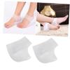 KAILIKETIY 2pair Foot Care Socks Silicone Gel Heel Protectors Ankle Pain Relief Moisture-Wicking Breathable for Women view 1
