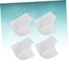 KAILIKETIY 2pair Foot Care Socks Silicone Gel Heel Protectors Ankle Pain Relief Moisture-Wicking Breathable for Women view 2